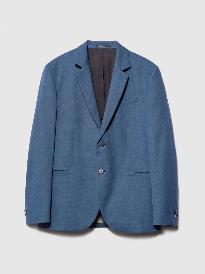 Formal blazer - men's blazers - Blue | Sisley image number 6